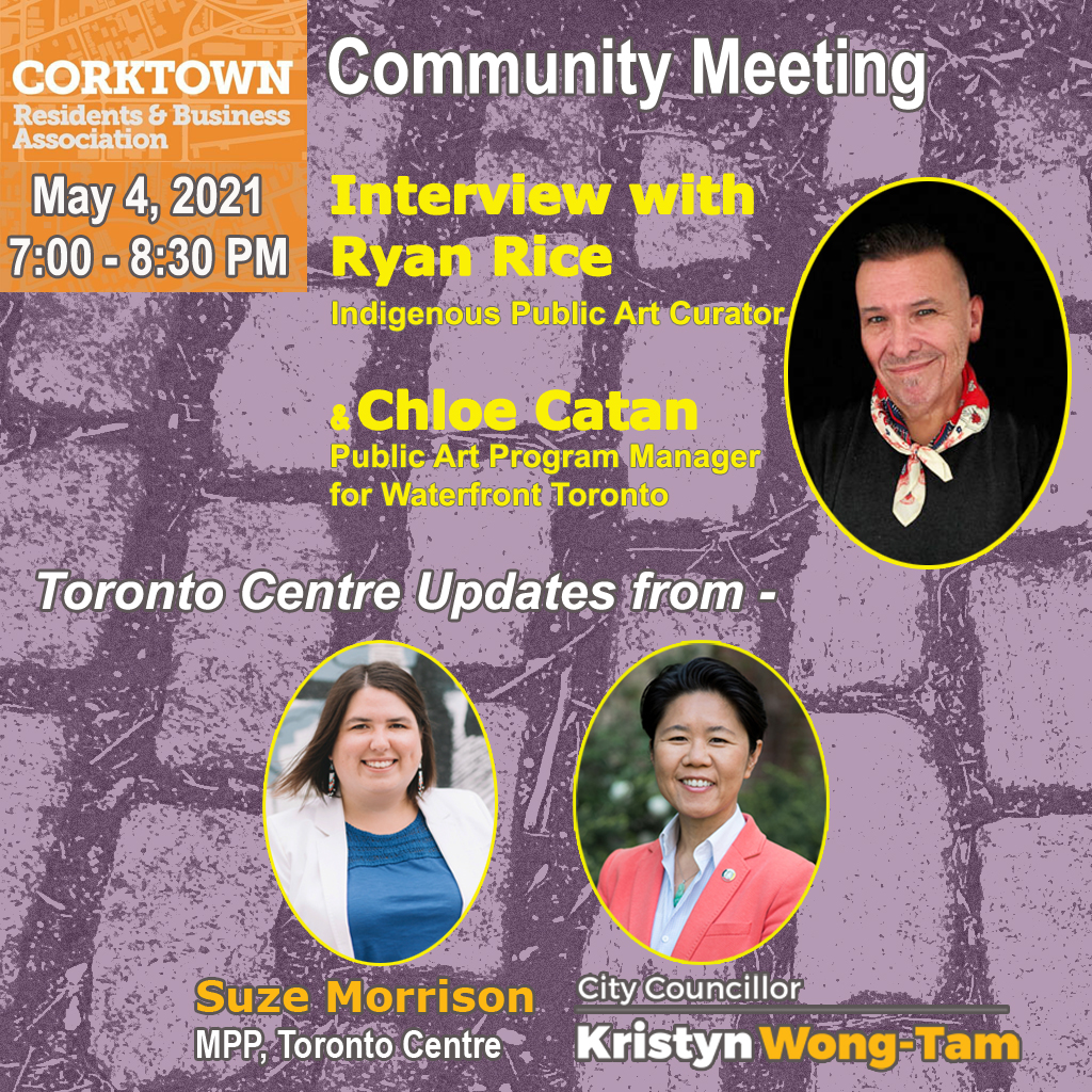 Corktown Public Meeting May 4, 2021- Ryan Rice and the King-Queen St Triangle