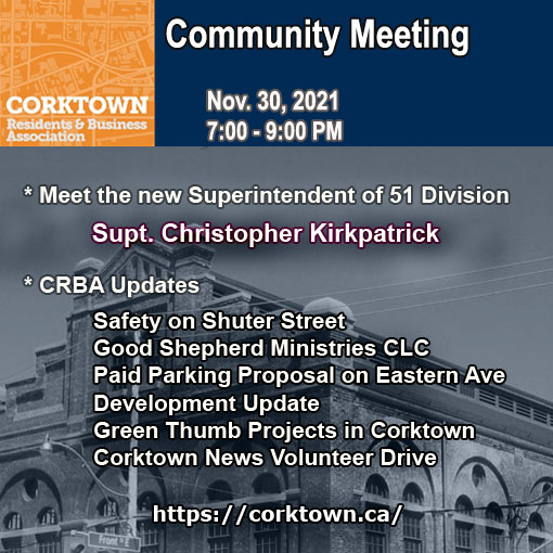 Corktown Public Meeting Nov. 30, 2021-Meet 51 Div. Supt. Christopher Kirkpatrick